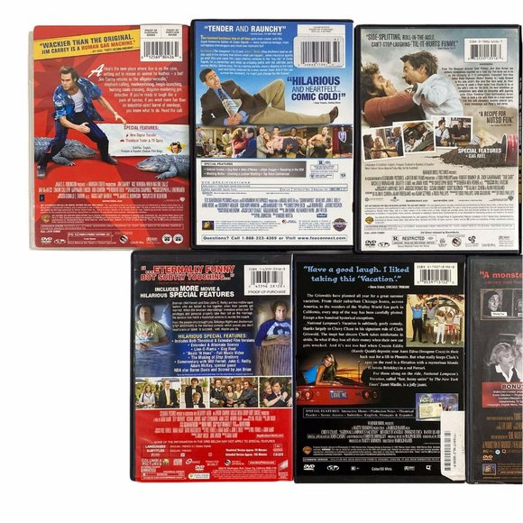 Comedy Drama DVD Lot Of 7 - Ace Ventura, Cedar Rapids, Due Date & More - Picture 4 of 5